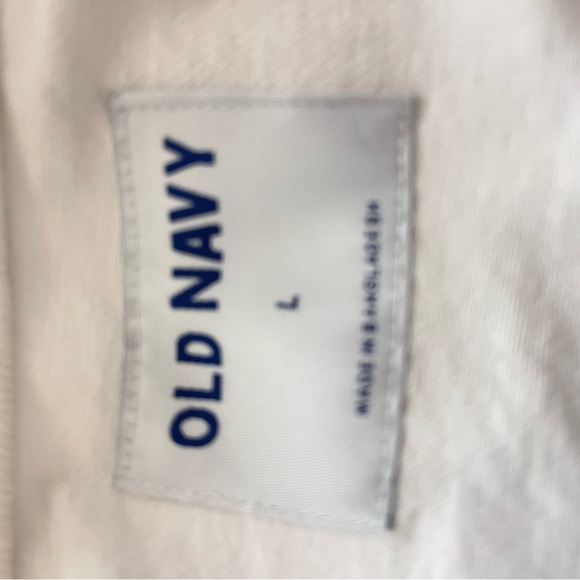 Old Navy White Denim Jacket Size 12 - Picture 5 of 5
